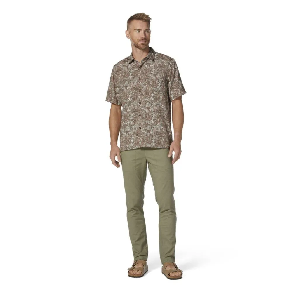 Heren Royal Robbins Comino leaf S/S