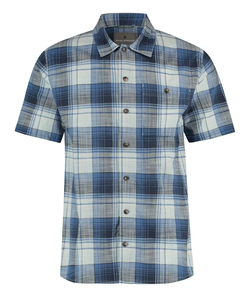 Heren Royal Robbins Redwood Plaid S/S