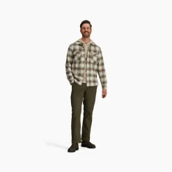 Heren Royal Robbins Snowcap lined flannel l/s