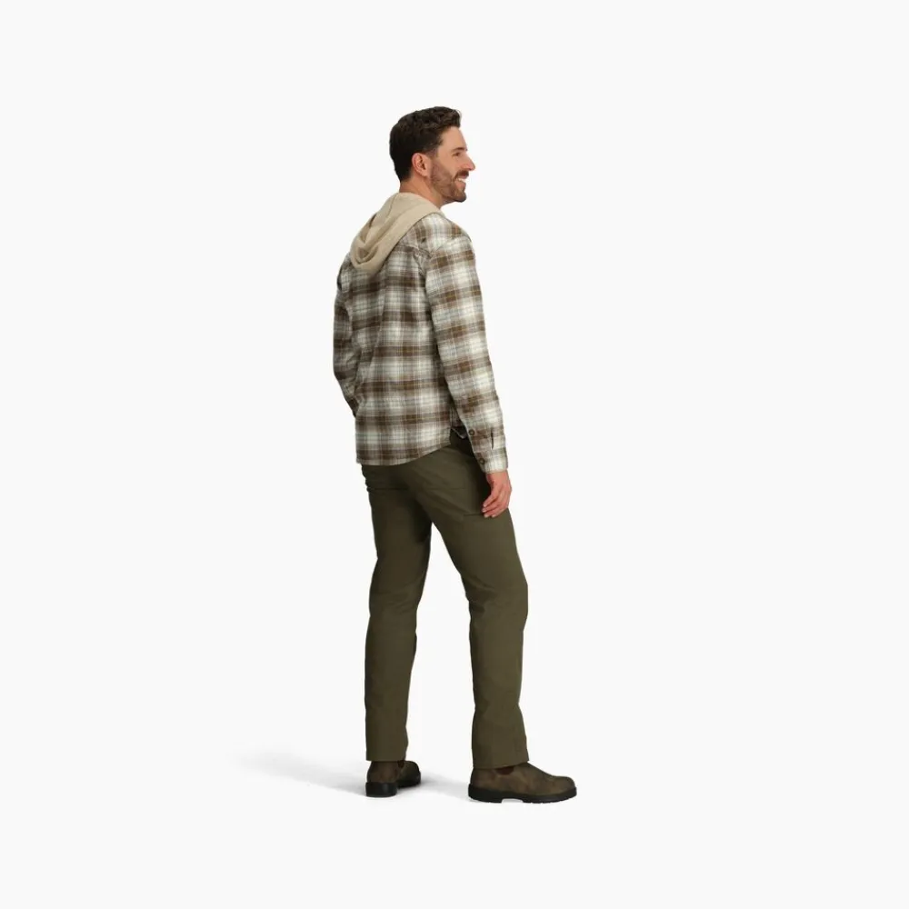 Heren Royal Robbins Snowcap lined flannel l/s