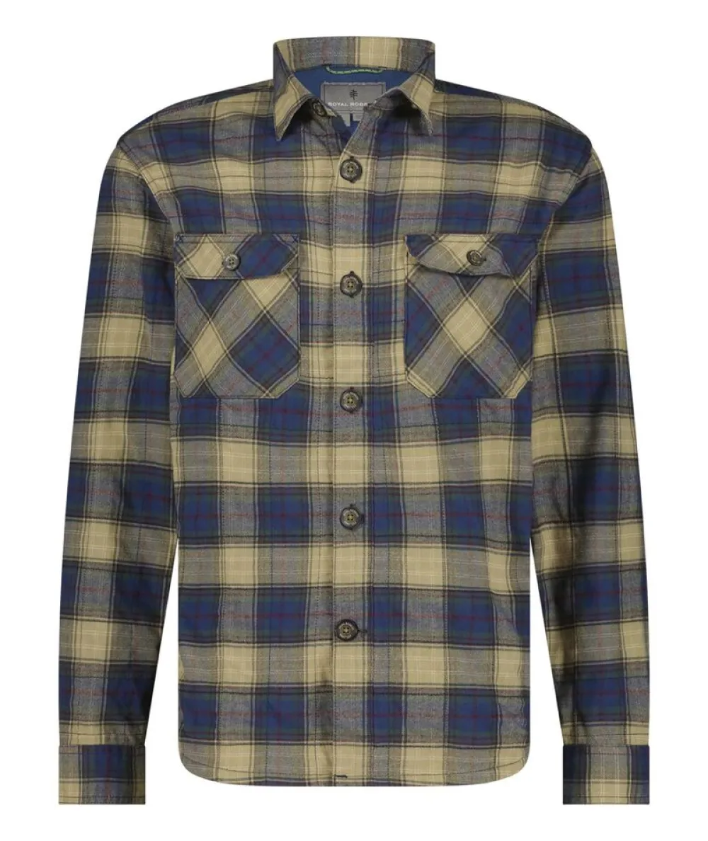 Heren Royal Robbins Snowcap lined flannel l/s