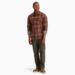Heren Royal Robbins Snowcap lined flannel l/s