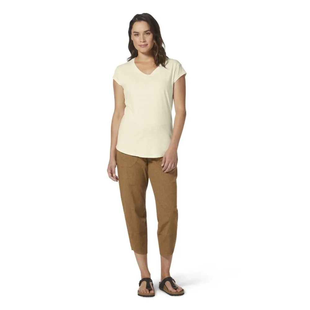 DAMES Royal Robbins Vacationer V-Nk s/s