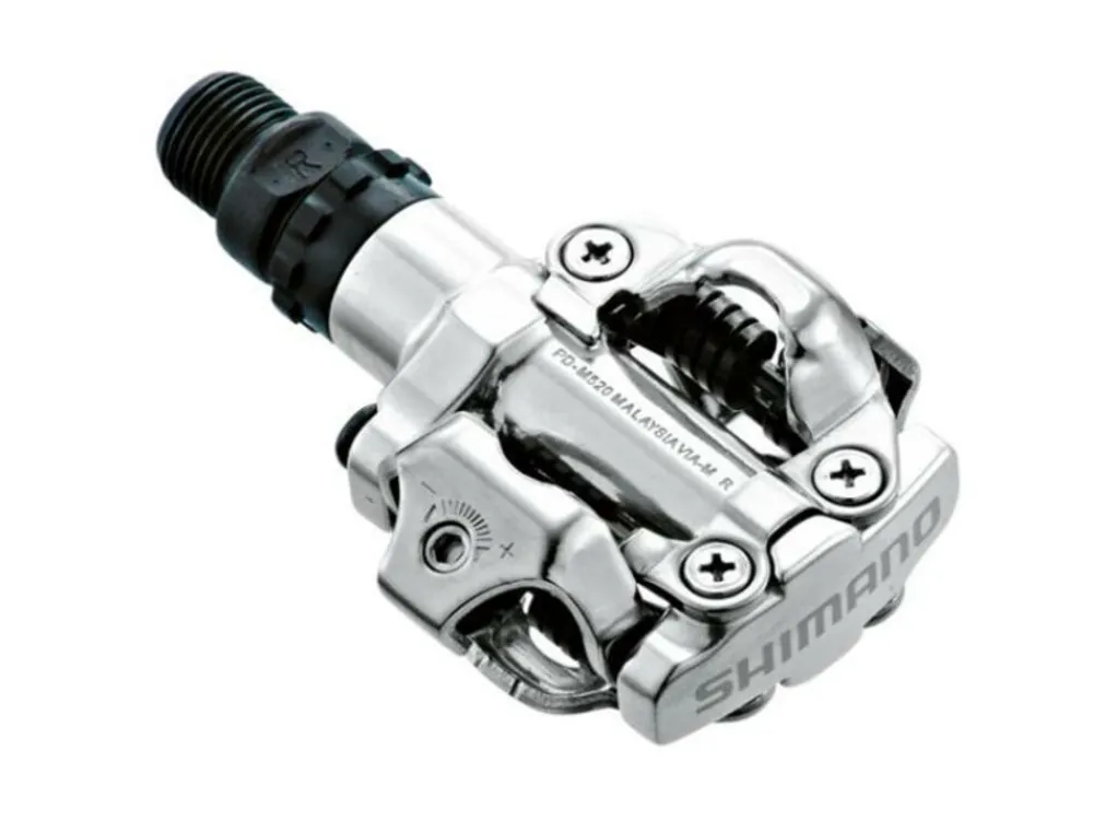 Shimano SPD pedaal M520 m/plaatjes