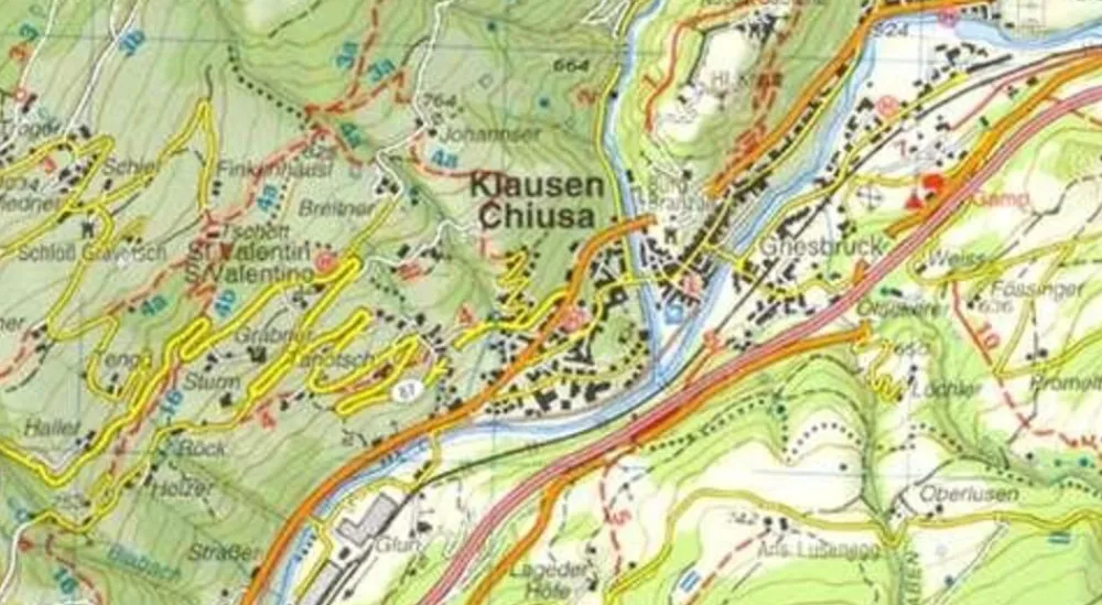 Tabacco Topografische wandelkaart 054 Collio Gorizia 1:25.000