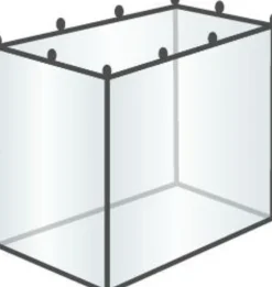 Travelsafe Klamboe boxstyle 1 PERSOON Geimpregneerd