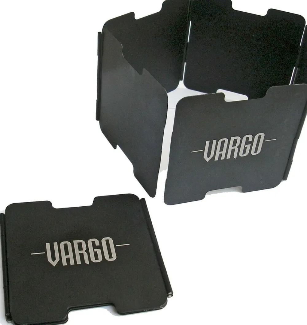 Vargo Aluminium Windscherm Zwart