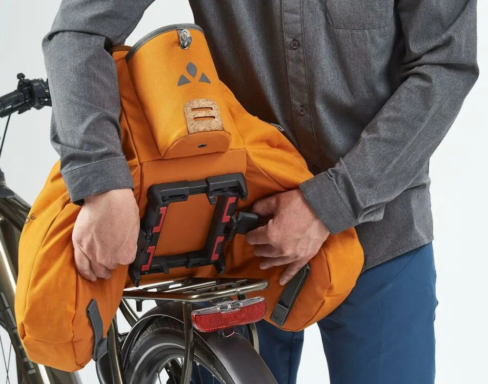 VAUDE eSilkroad Plus - bagagedragertas voor E-bike