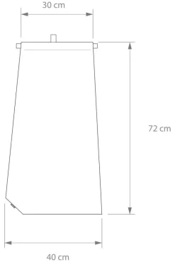 VAUDE Pump Sack Lava