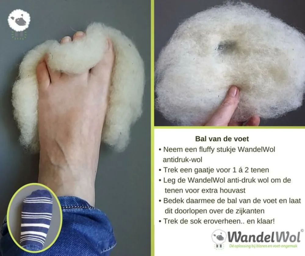 wandelwol 40 gram